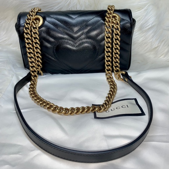 GG Marmont matelassé MINI - Picture 4 of 13